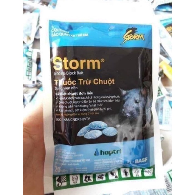 Storm gói 20 viên DIỆT CHUỘT