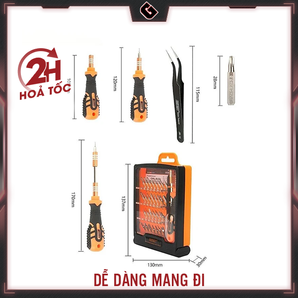 Bộ Tua Vít Jakemy JM-8110 (33 Món)