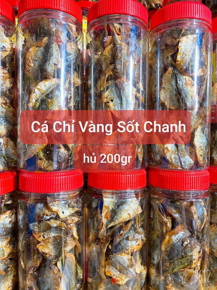 Cá Chỉ Vàng Sốt Chanh Đóng Hộp