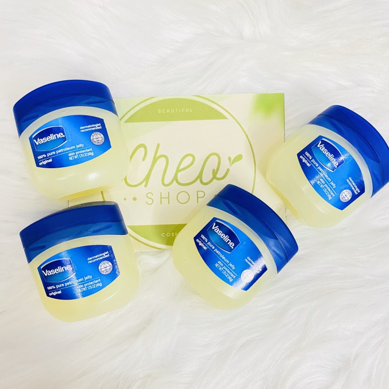 Sáp dưỡng ẩm Vaseline original 100% pure petroleum jelly 49g
