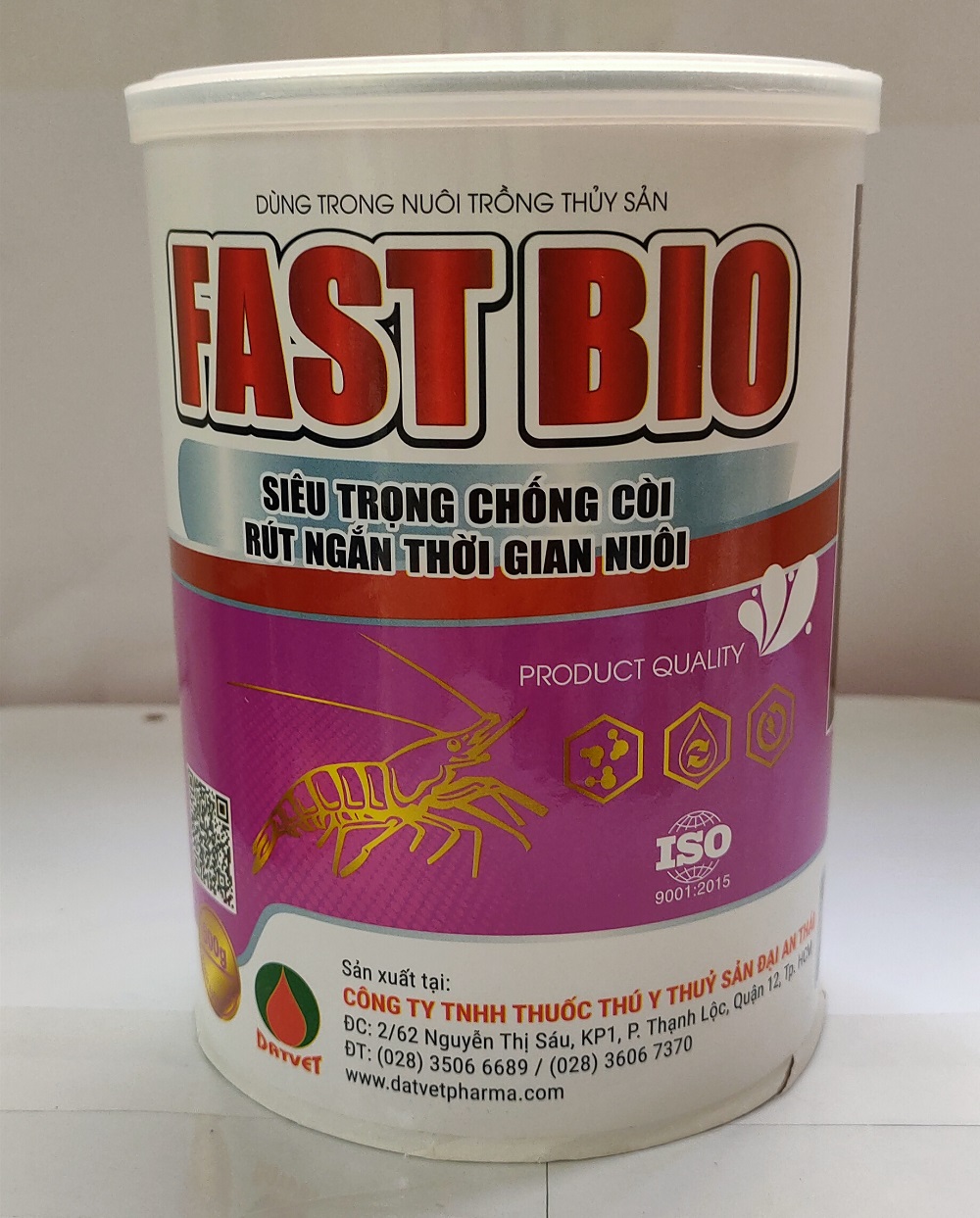 [HCM]GIÚP TÔM CÁ TĂNG TRỌNG NHANH: FASBIO  (Hũ 500gram)