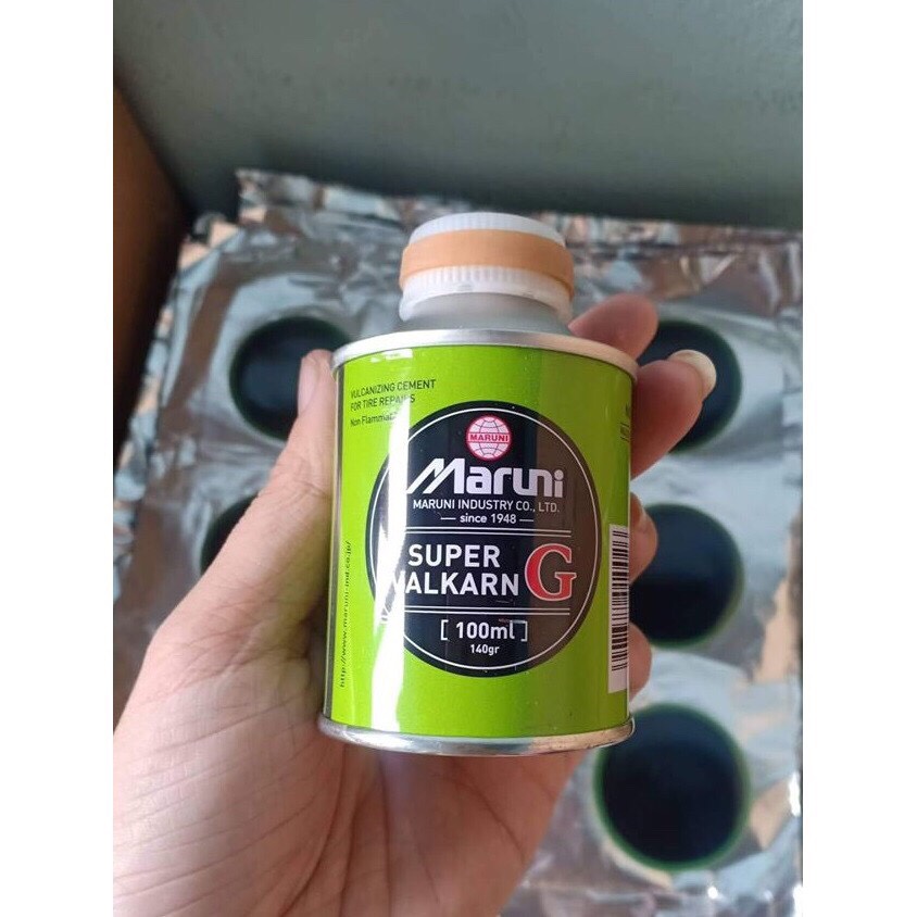Keo vá lốp (Super Valkarn) thương hiệu Maruni - Nhật Bản (Lọ 100cc)