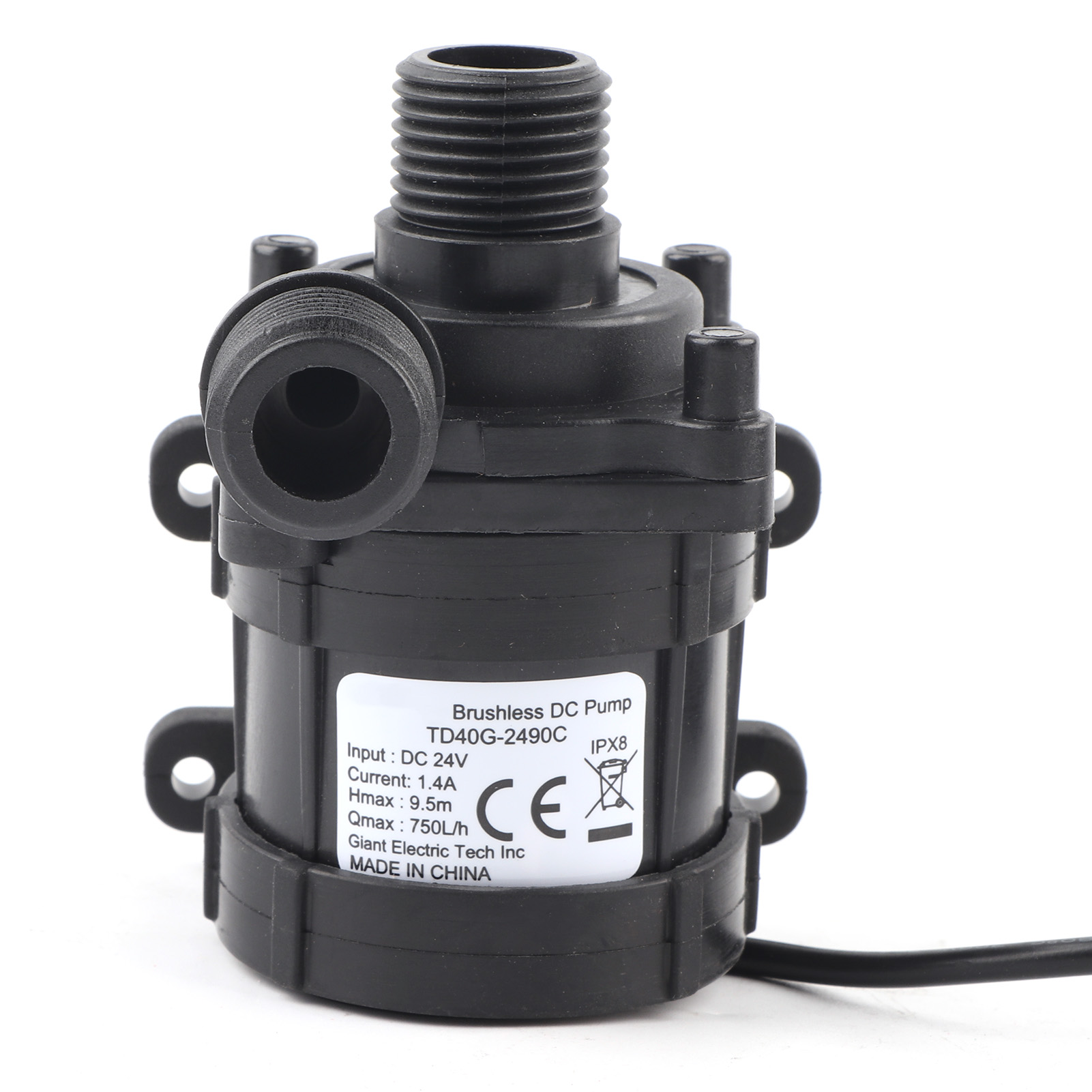 Máy Bơm Nước Mini Không Chổi Than Siêu Êm DC 24V 800L/H