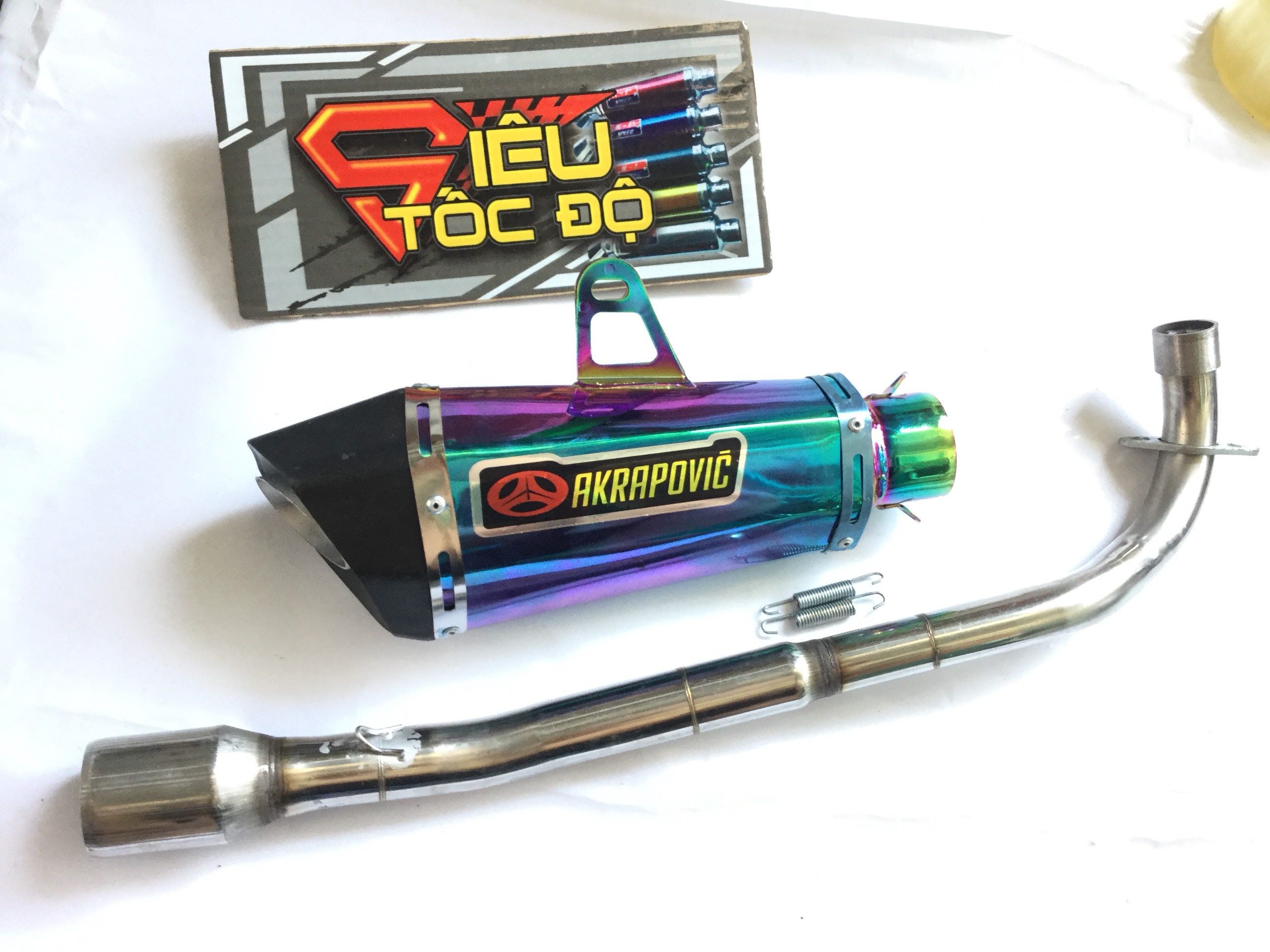 Bộ pô akapovic 7 màu full cổ wave 50 - 100 cup dream 67 axelo exciter 50cc... Sản Phẩm Chất Lượng, Gian Hàng Uy Tín, Giá Cả Cực Tốt, Mua Ngay.