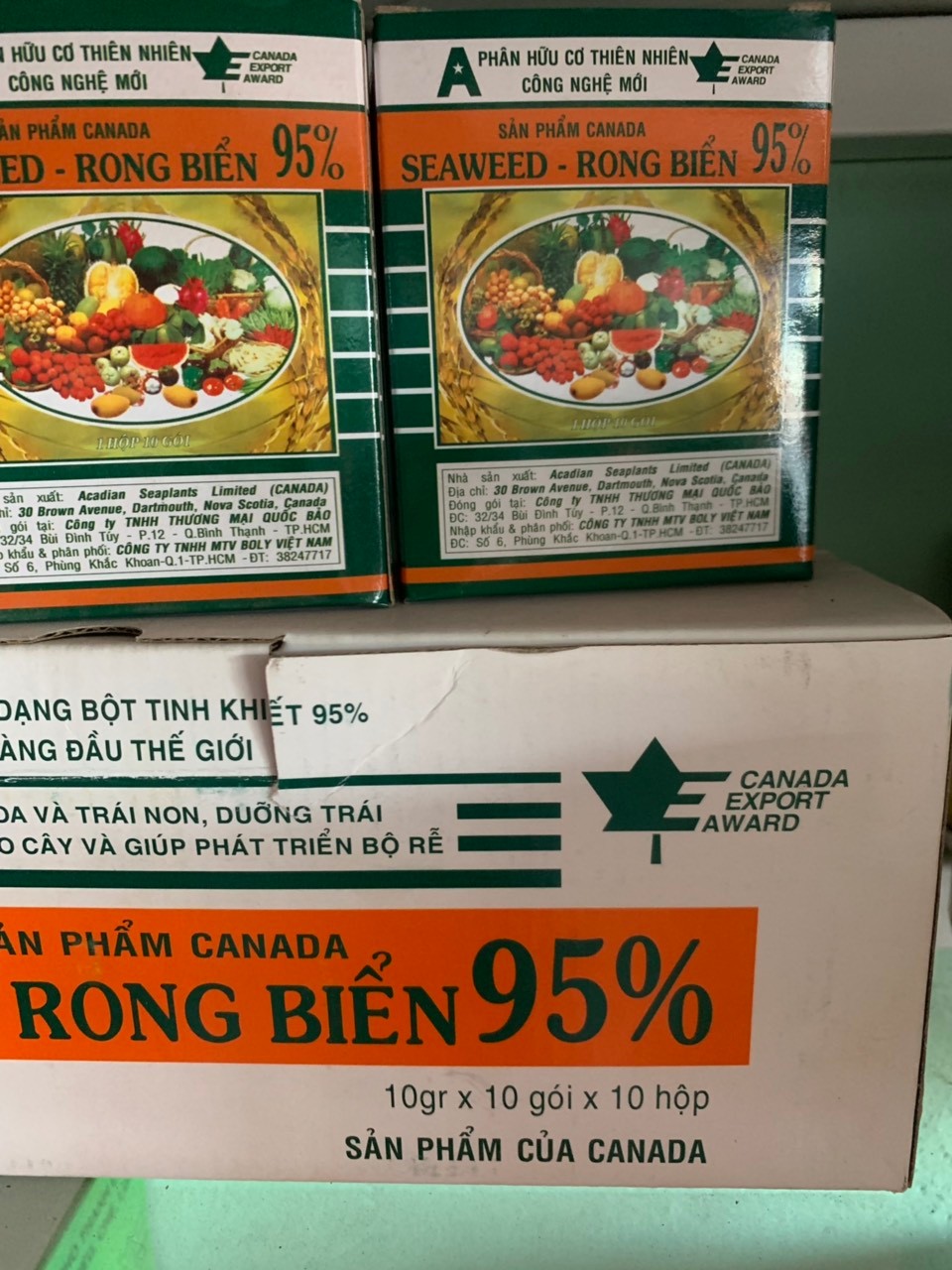 Phân bón lá rong biển seaweed gói 10g