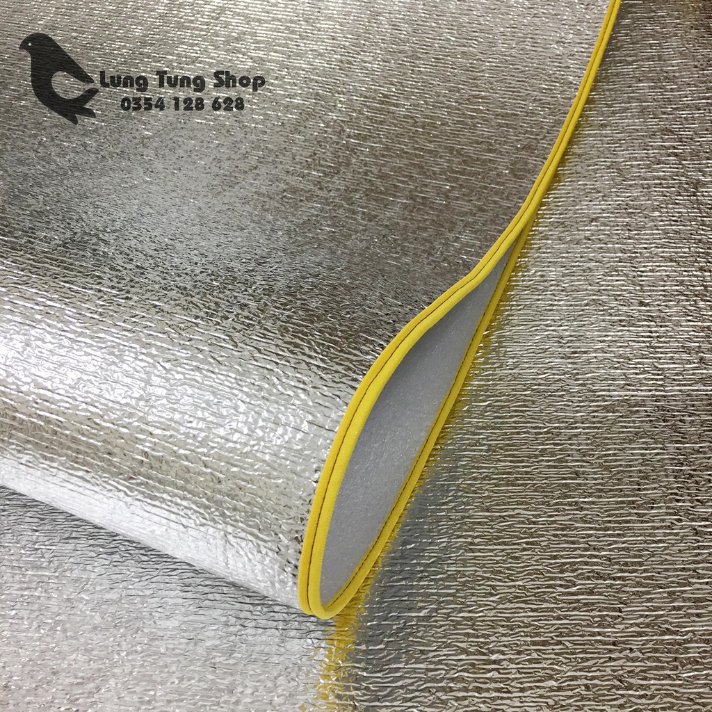 [ Dày 3.5ly - Viền vàng ] Chiếu ngủ trưa văn phòng cá nhân viền vàng