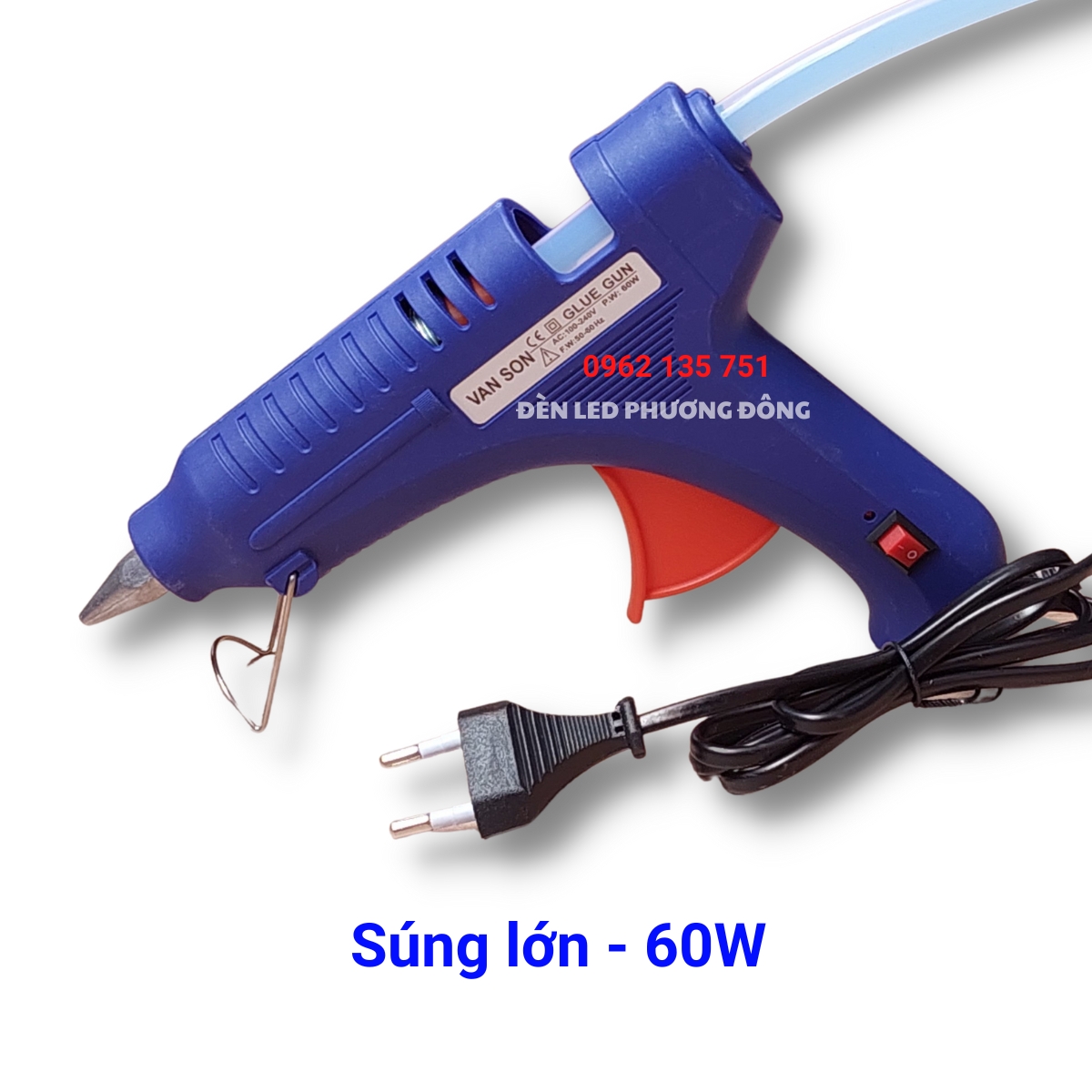 Súng Bắn Keo Silicon 20w, 60w 80W [ Tặng 5 keo nến]