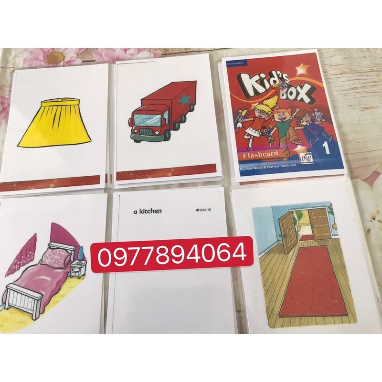 Flashcards Kid’s Box stater -1-2 -3 ép plastics bền đẹp