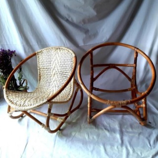 Khung ghế mây dùng đan ghế macrame