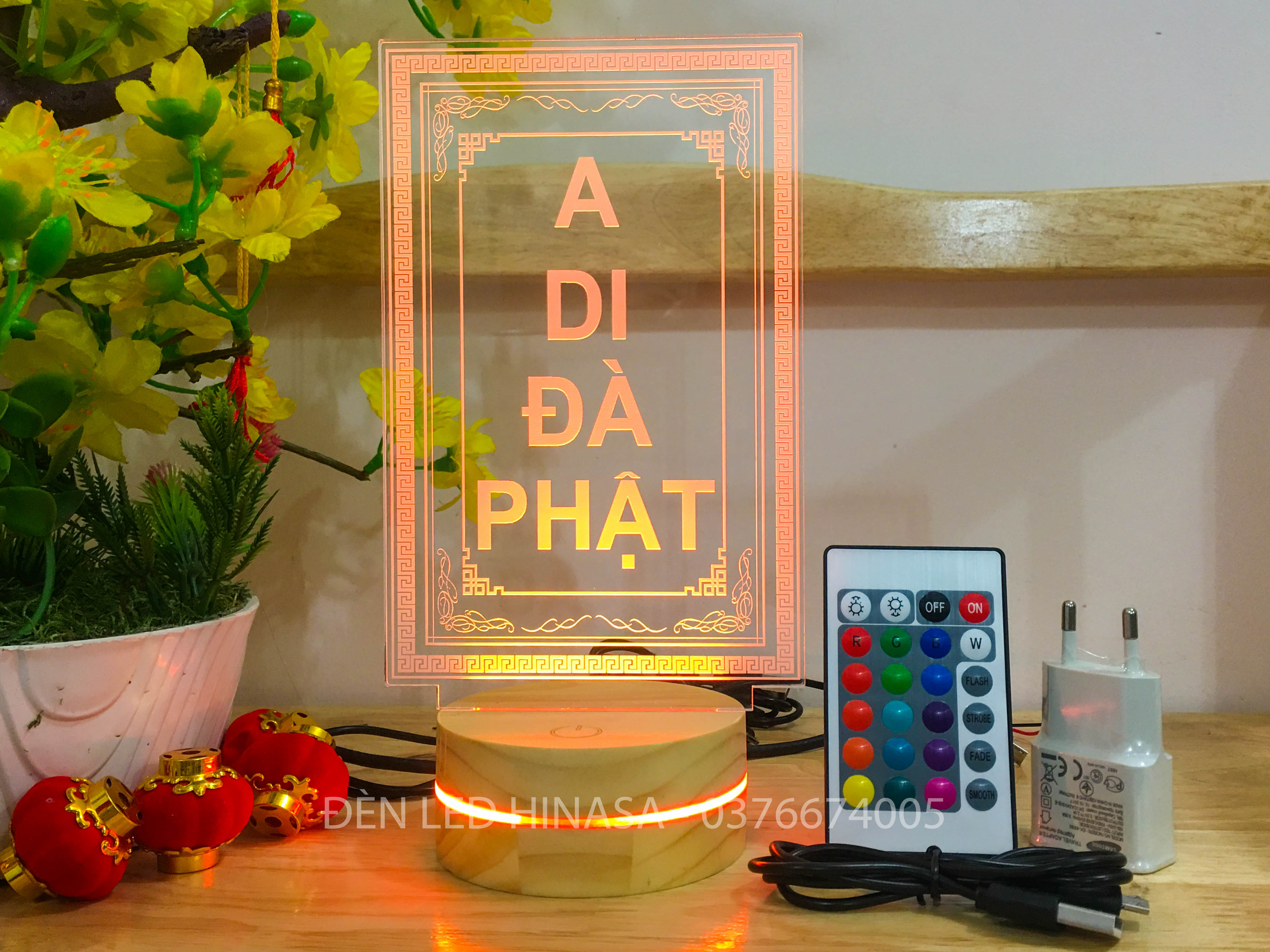 Đèn A ĐI ĐÀ PHẬT