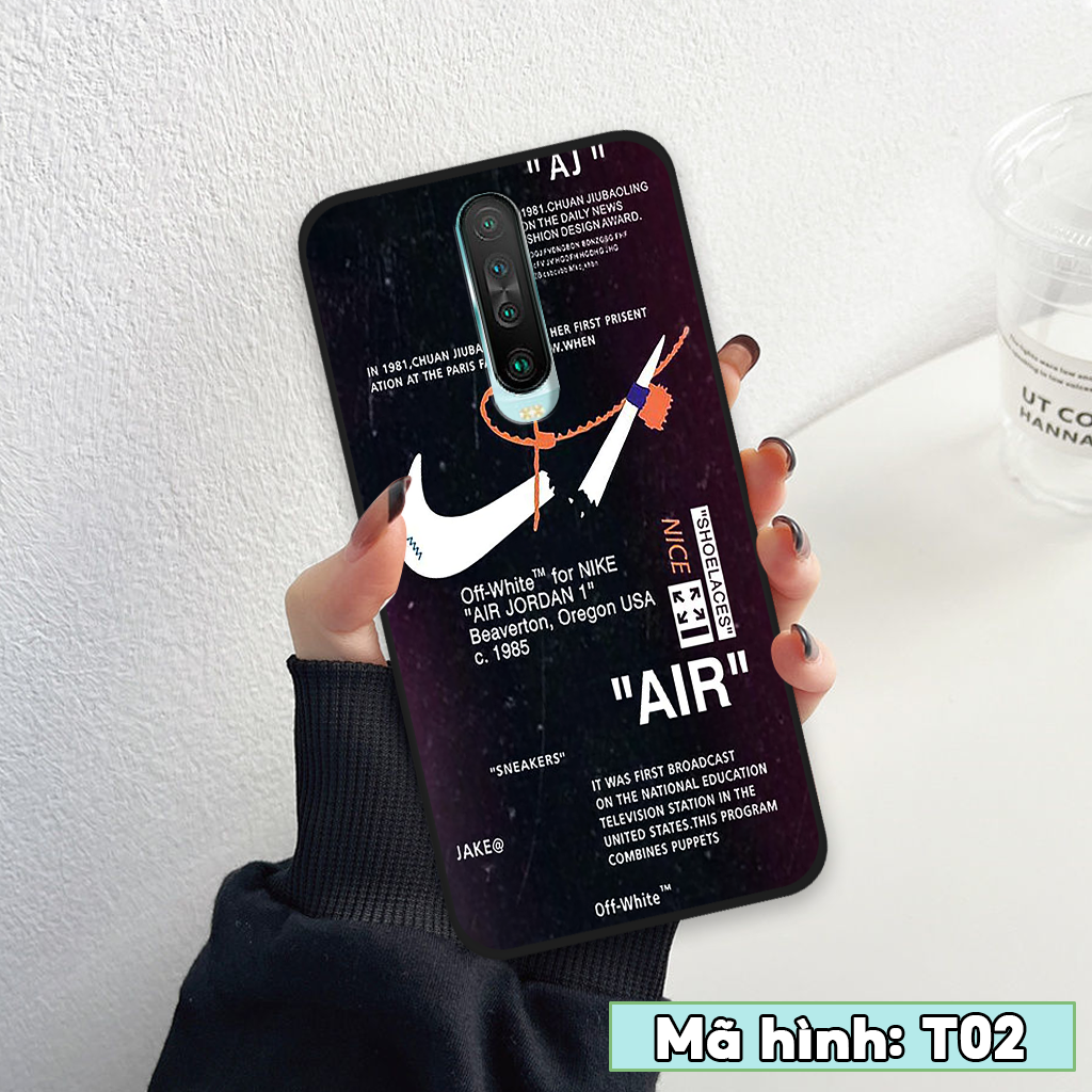 Ốp lưng Xiaomi Redmi K30 / K30 5G in hình nikee, off whitee thời trang
