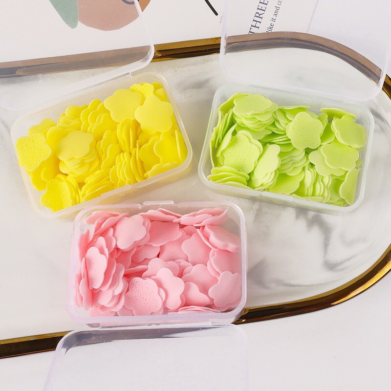 Xà Phòng Giấy Rửa Tay Du Lịch