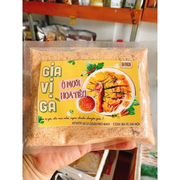 Gia vị làm gà ủ muối hoa tiêu thơm ngon