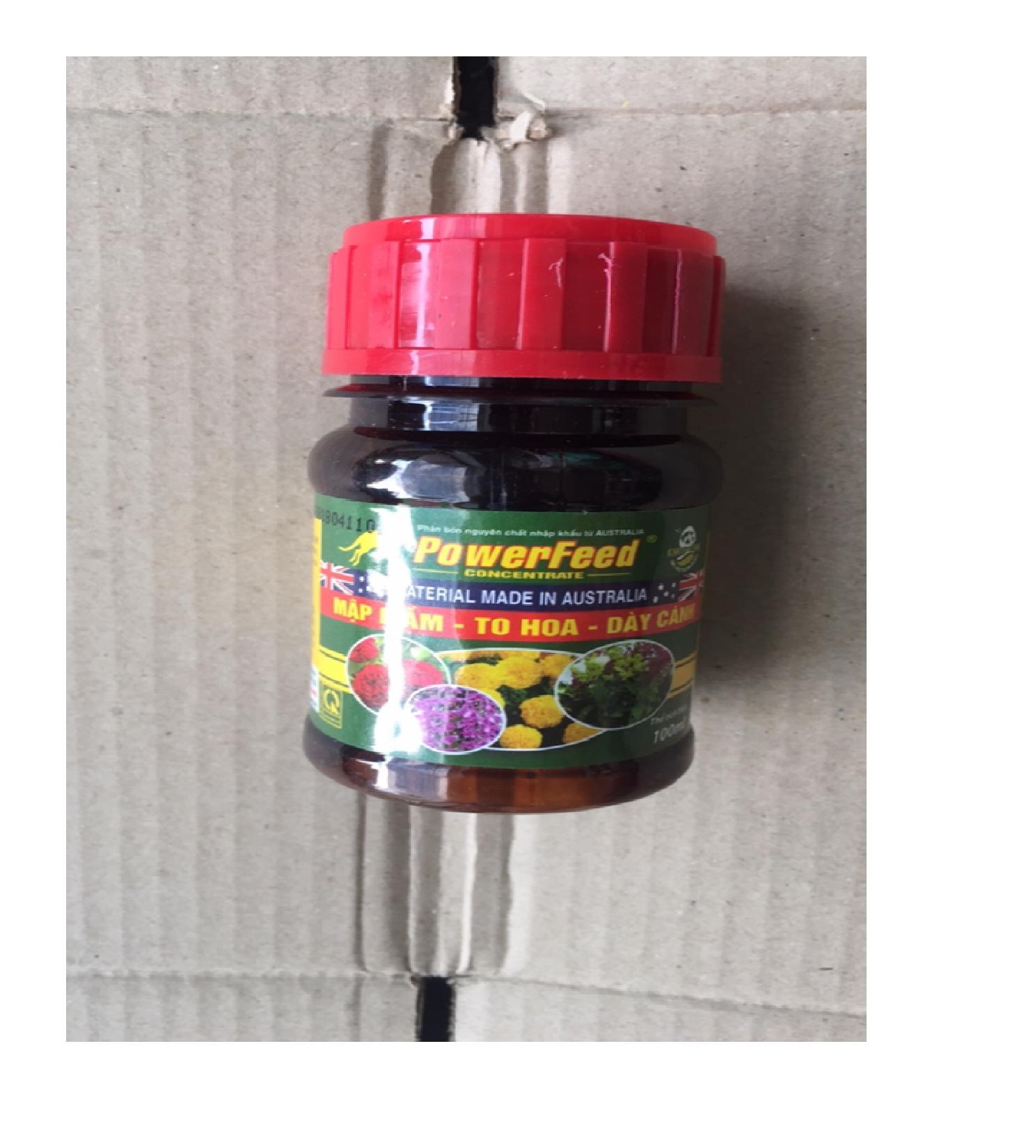 Powerfeed-mập mầm, to hoa, hày cánh.