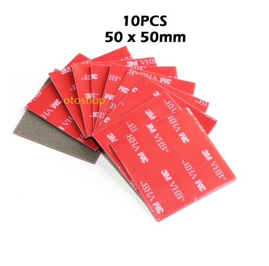 Bộ 10 miếng dán keo 2 mặt cường lực 3M VHB