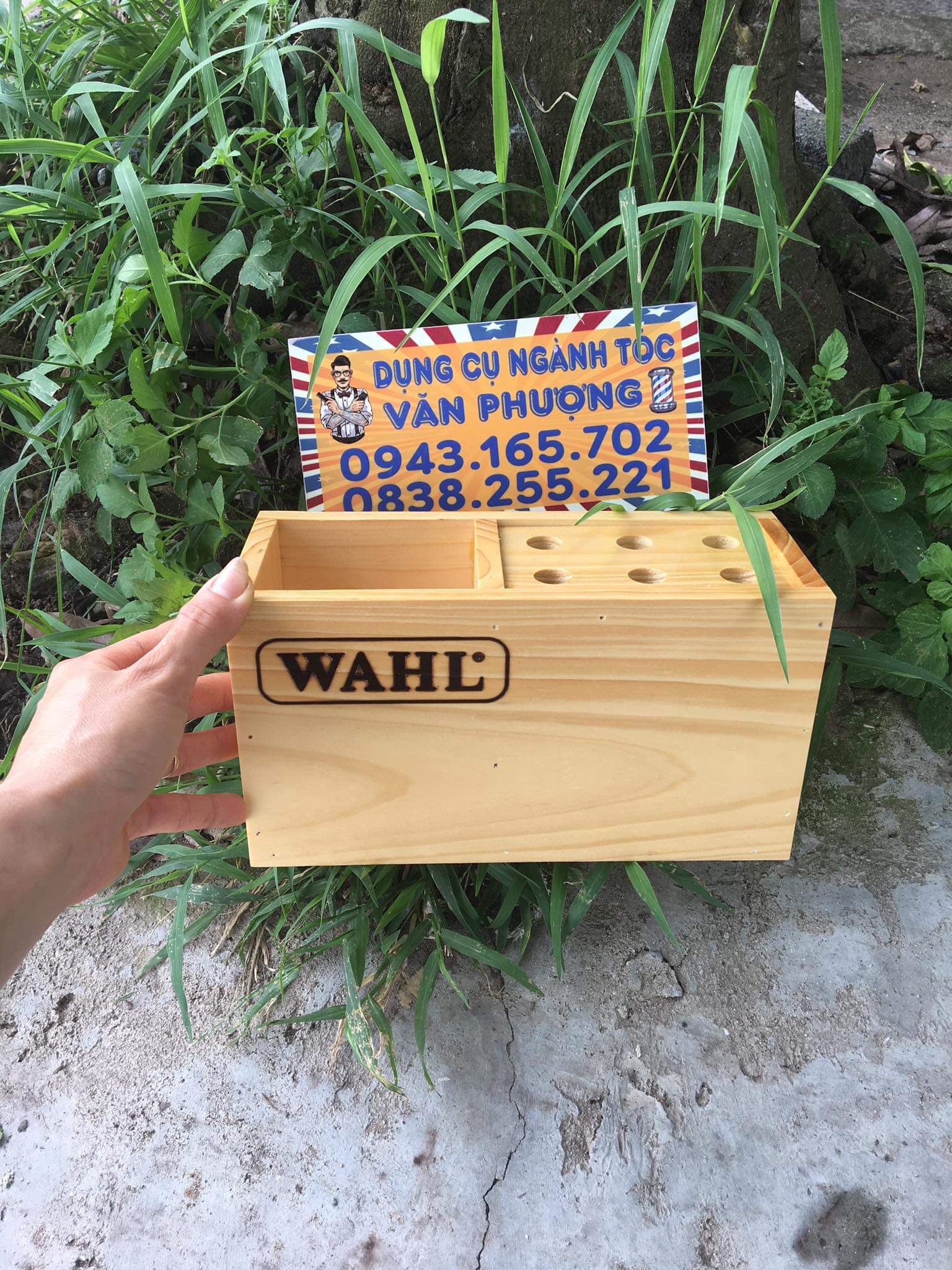 hộp đựng kéo lược cắt tóc