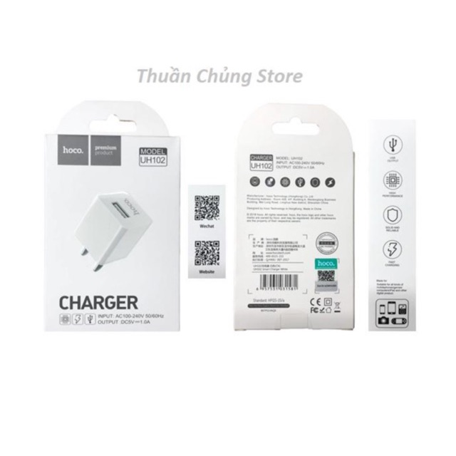 Củ sạc HOCO UH102 Chính Hãng Cao Cấp