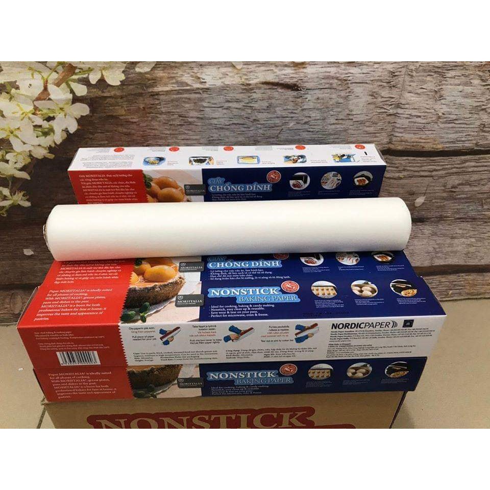GIẤY CHỐNG DÍNH , GIẤY NẾN MORIITALIA 45 CM X 75 M