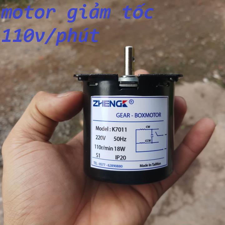 động cơ giảm tốc 220v 110rpm
