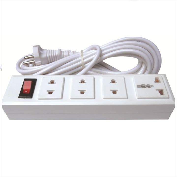 Ổ cắm điện 4 lỗ dài Nhật Quang dây 3M