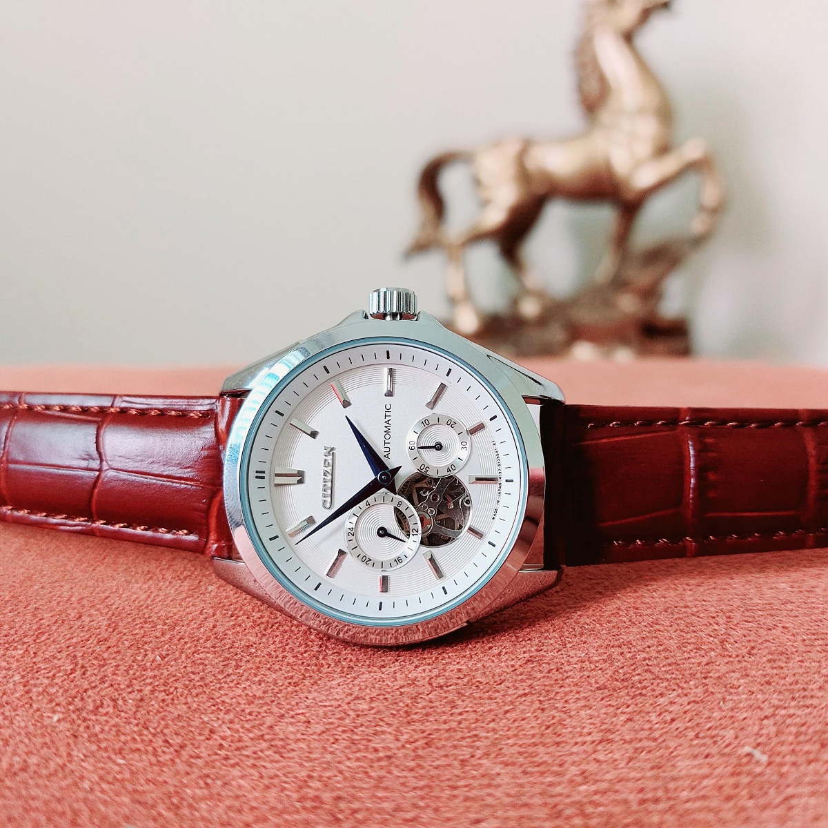Đồng hồ nam cơ automatic Citizen máy nhật cao cấp sang trọng