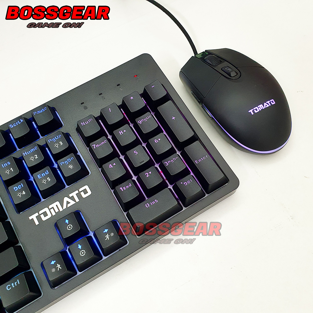 Chuột Gaming TOMATO T102 ( DPI 3200, LED 7 màu, 20 triệu lần nhấn )