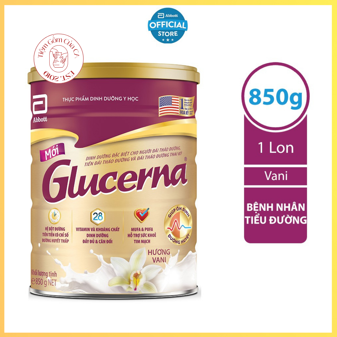 Sữa bột Abbott Glucerna 850g