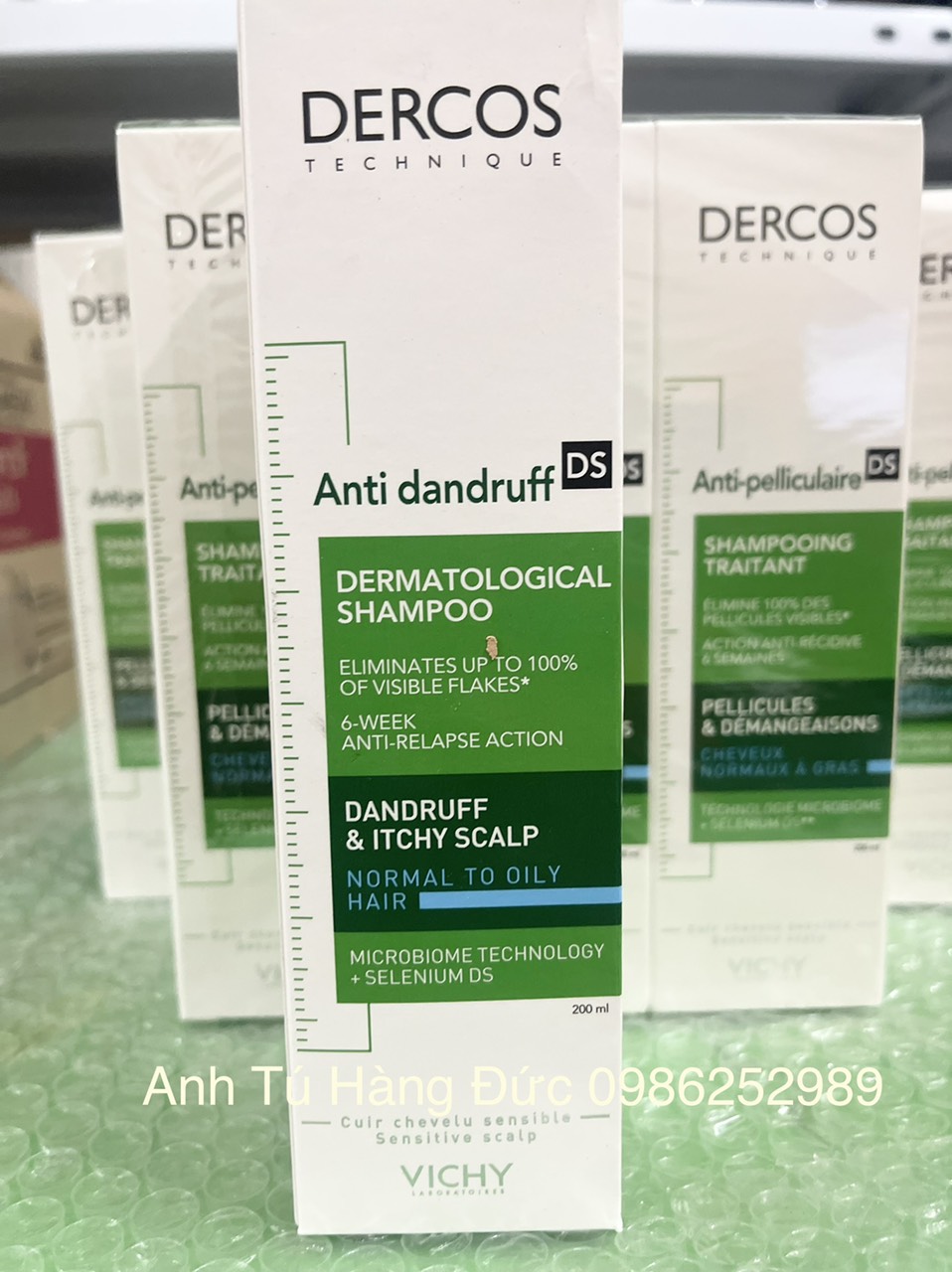 DẦU GỘI TRỊ GÀU VICHY DERCOS