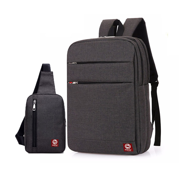 Combo Balo Thời Trang HARAS HR099  + Túi Messenger HR147