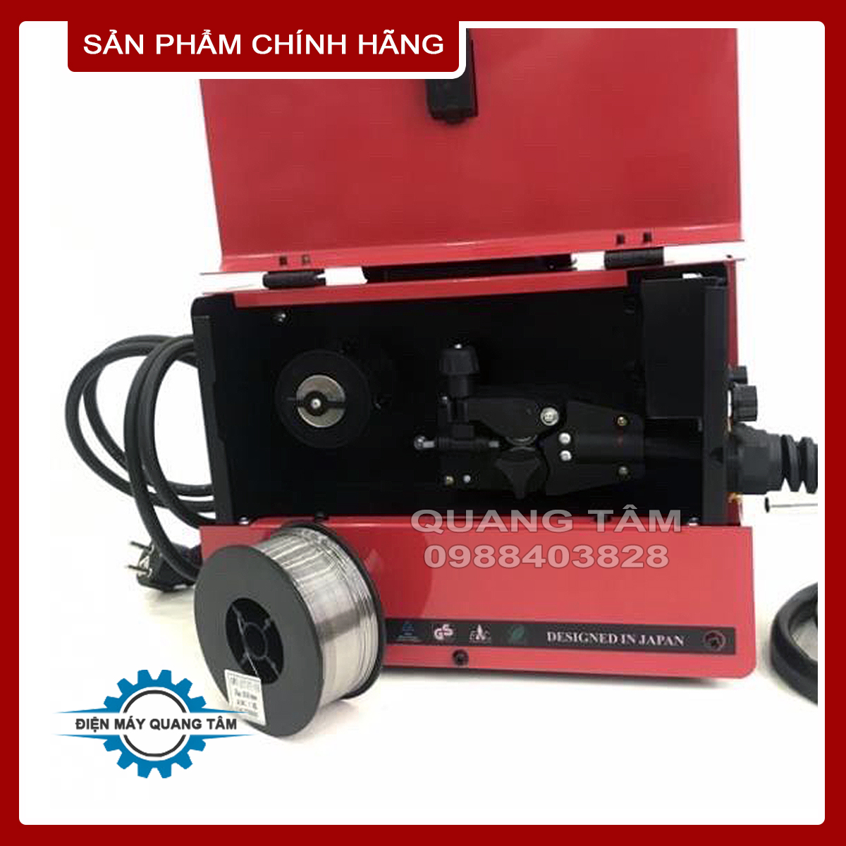 Cuộn Dây Hàn Mig Sắt Không Dùng Khí 1Kg - 1.0 và 0.8 [Chính Hãng]