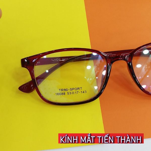 Mắt Kính Nữ Vio166 Dáng Mảnh Nhẹ Dễ Đeo Chất Đẹp  - Kính Mắt Tiến Thành