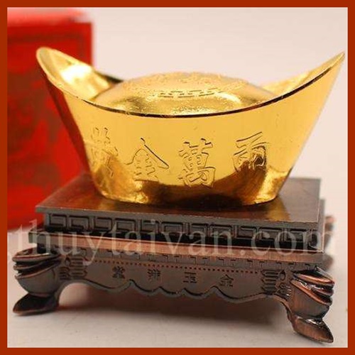 Thỏi vàng Tài Lộc Có Đế(Đặc 5-7cm)