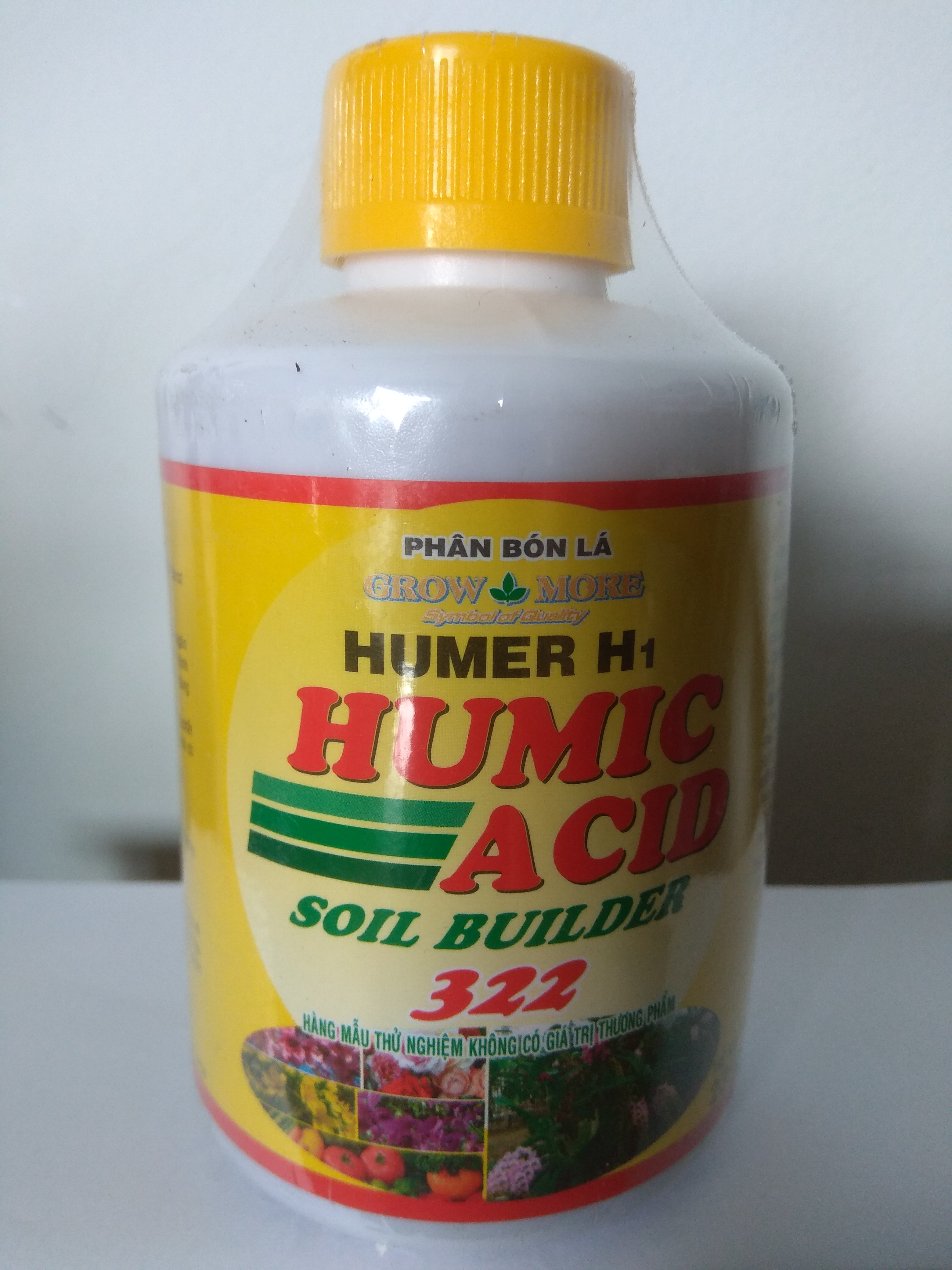 [HCM]Phân bón lá Humic Acid 322 nhãn vàng - chai 235ml