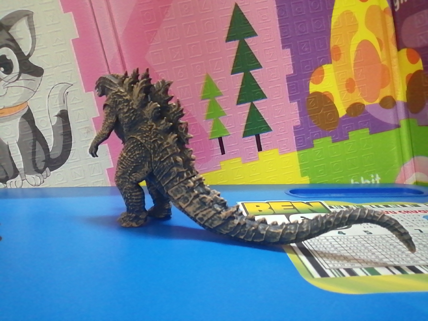 Mô hình Godzilla 2019 ( màu nâu ) 30x15 cm ( King of the Monsters - MonsterVerse )