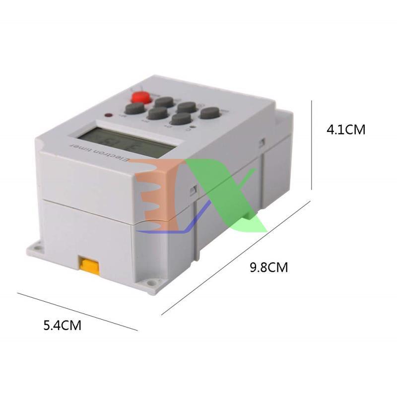 Device electronic timer kg316t-ii 16 mode, ổ plug timer direct load power 5000W