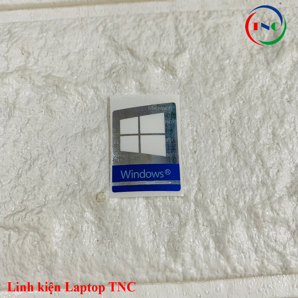 Tem Windows 10 dán trang trí máy tính