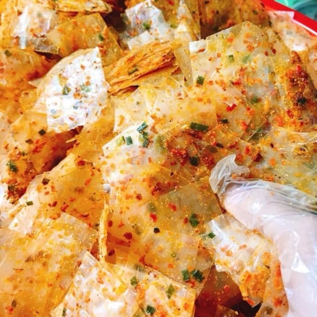 Bánh Tráng Lá Miếng Thập Cẩm 100G