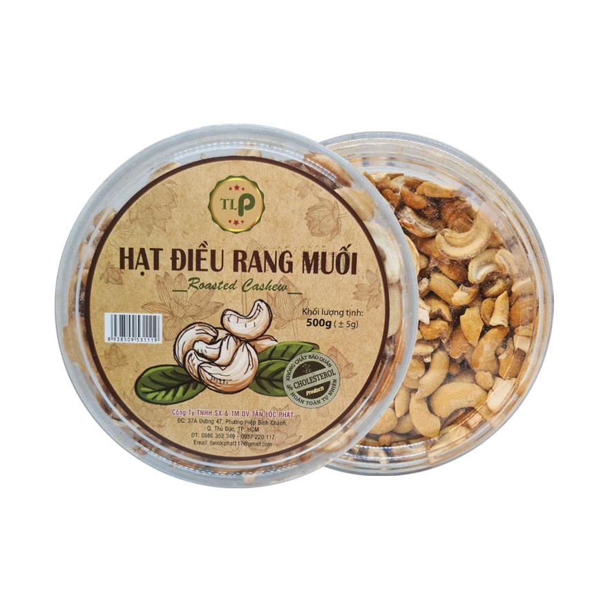 Hạt Điều Bể Sạch Vỏ Rang Muối Bình Phước 500g