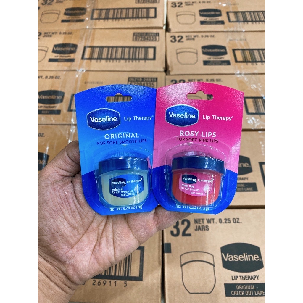 Son dưỡng môi Vaseline 7g mẫu mới Mỹ