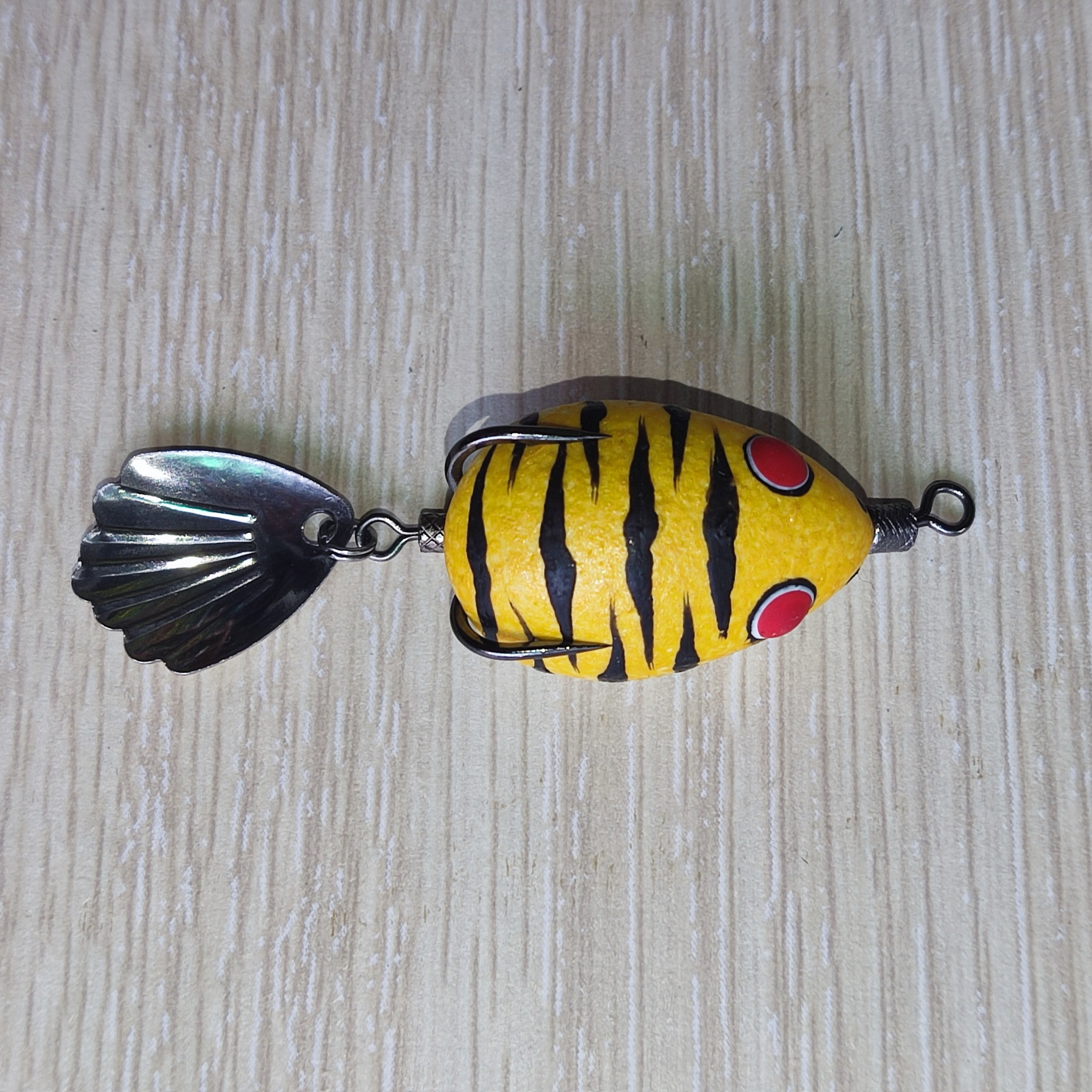 Mồi câu lure nhái hơi VR mini
