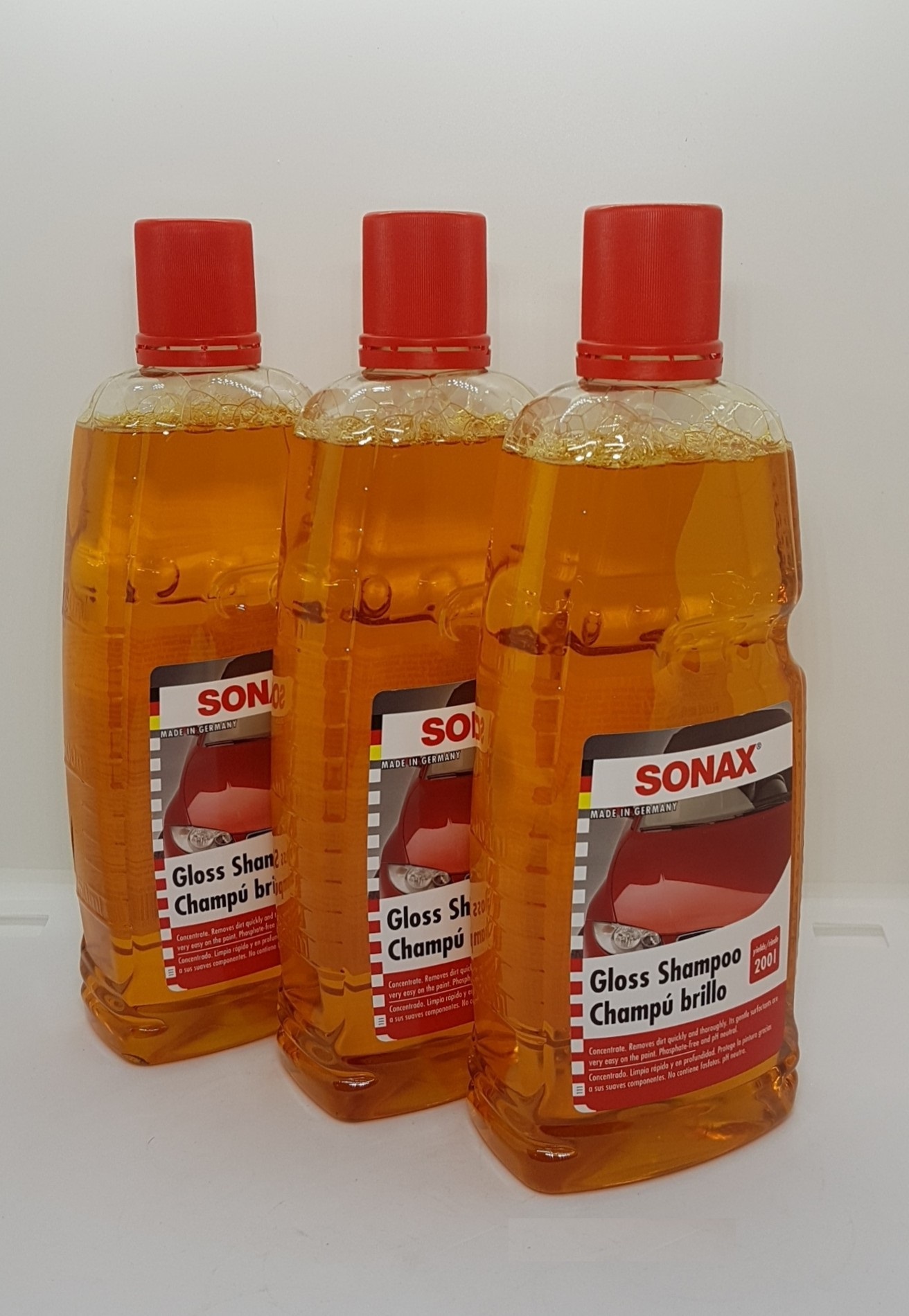 SONAX NƯỚC RỬA XE Ô TÔ ĐẬM ĐẶC (GLOSS SHAMPOO CONCENTRATE 314300)