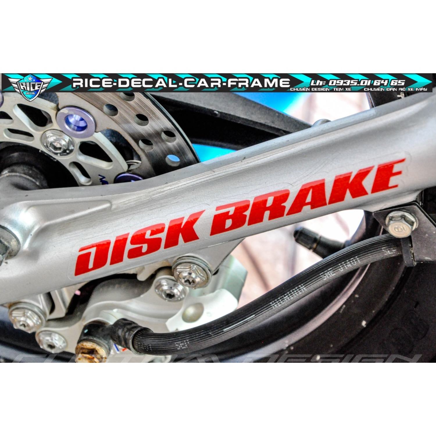 Tem Phuộc Disk Brake Cho xe máy (Rice)