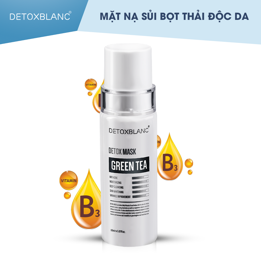 Mặt nạ sủi bọt thải độc Detox BlanC Mask 150ml