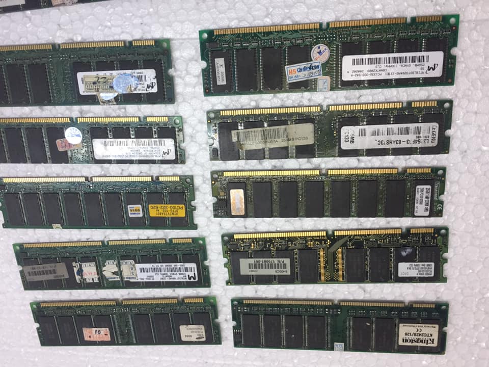 Ram SDRam Máy tính 128Mb PC 100 PC 133