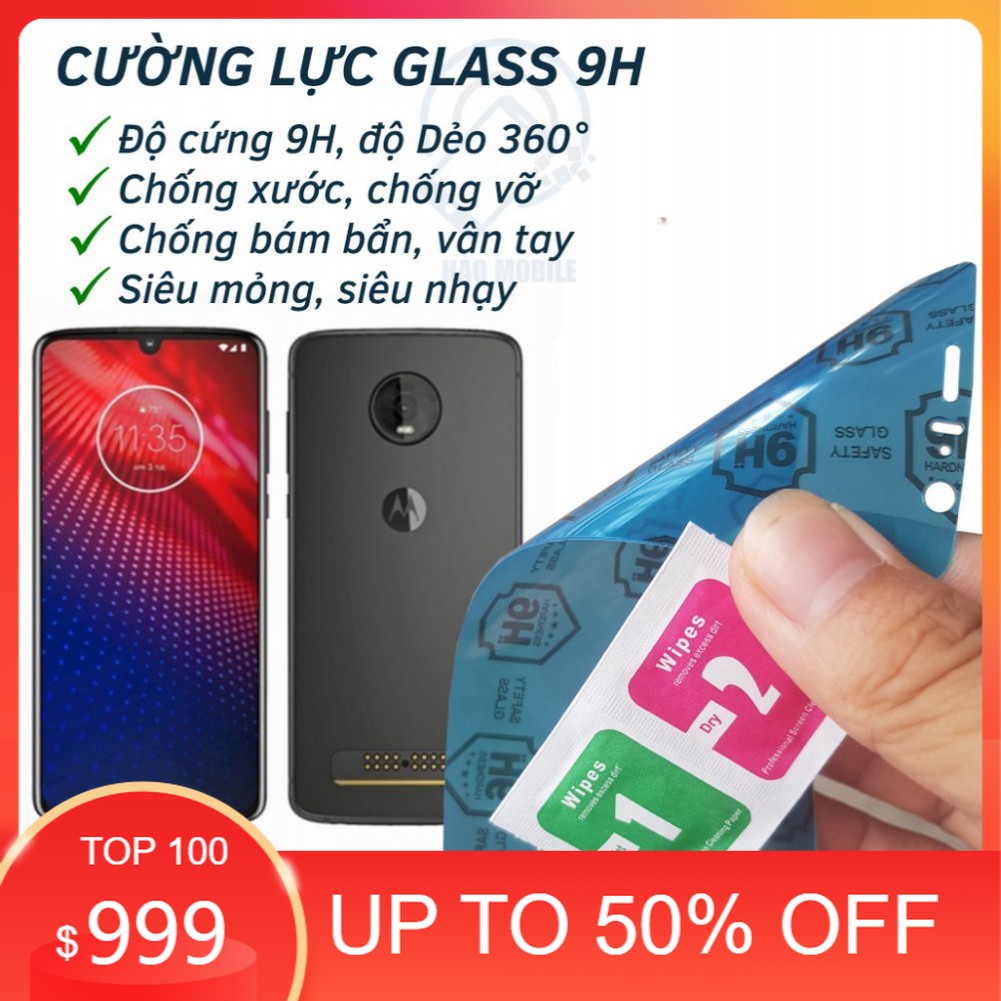 Dán cường lực dẻo nano Motorola Moto Z4