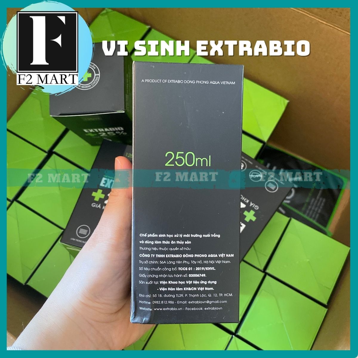 Men Vi Sinh EXTRABIO cho Cá Cảnh 125ml-250ml-500m