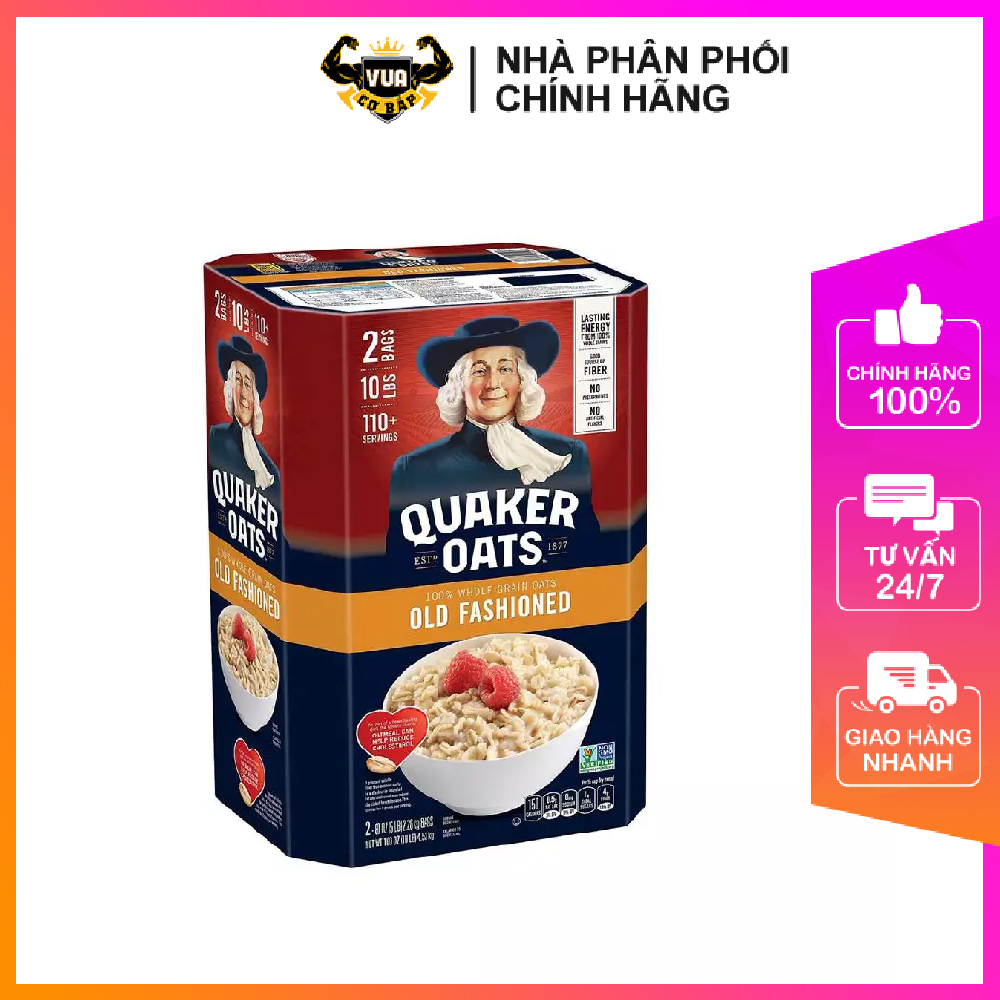 YẾN MẠCH QUAKER 10LBS (4,5KG)
