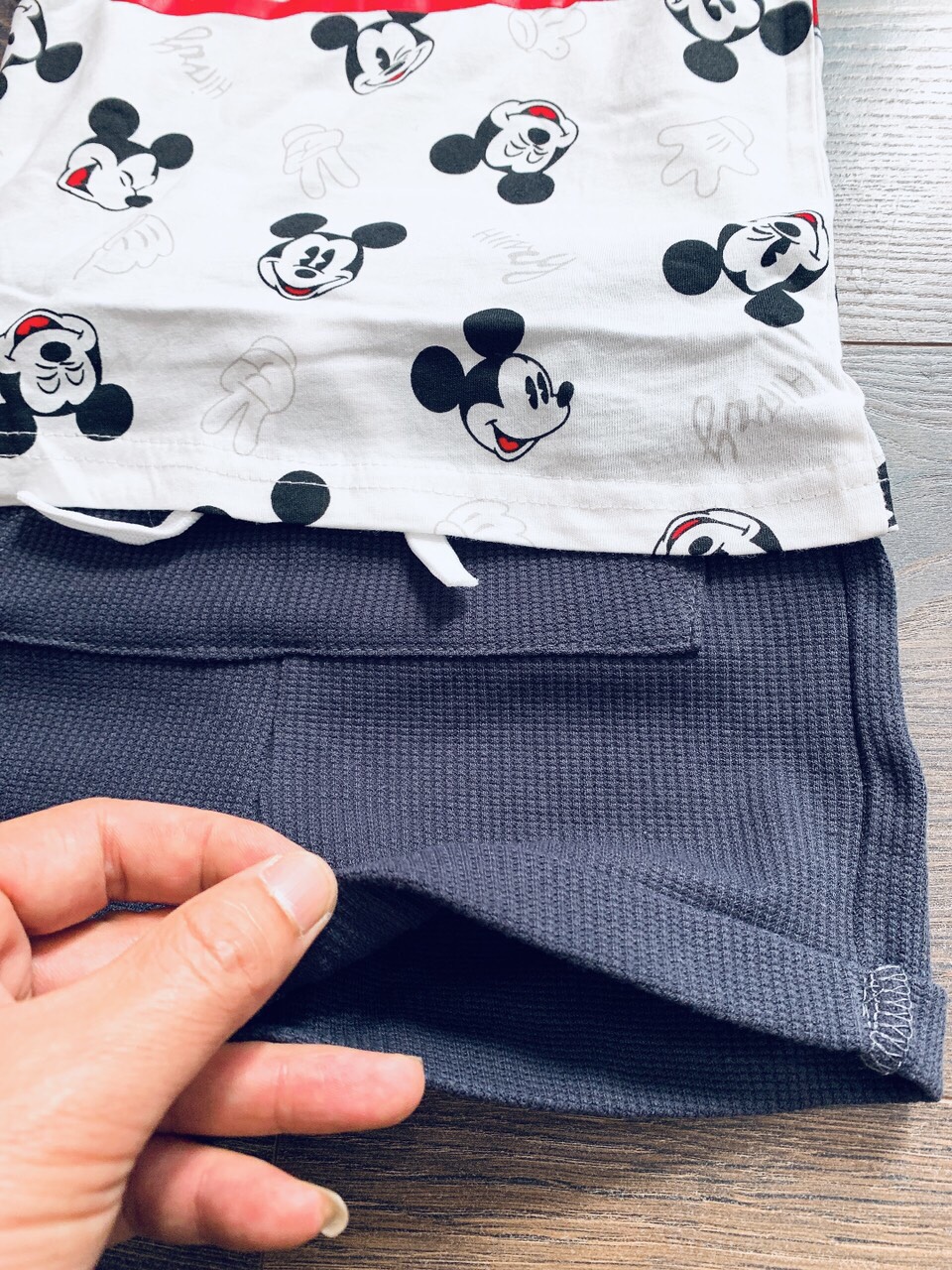 Bộ HM Mickey bé trai cotton cho bé 1-5 tuổi