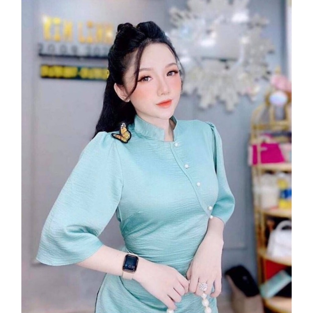[HCM]SET ĐỒ LAM ĐI CHÙA THÊU BƯỚM NỔI BẬT