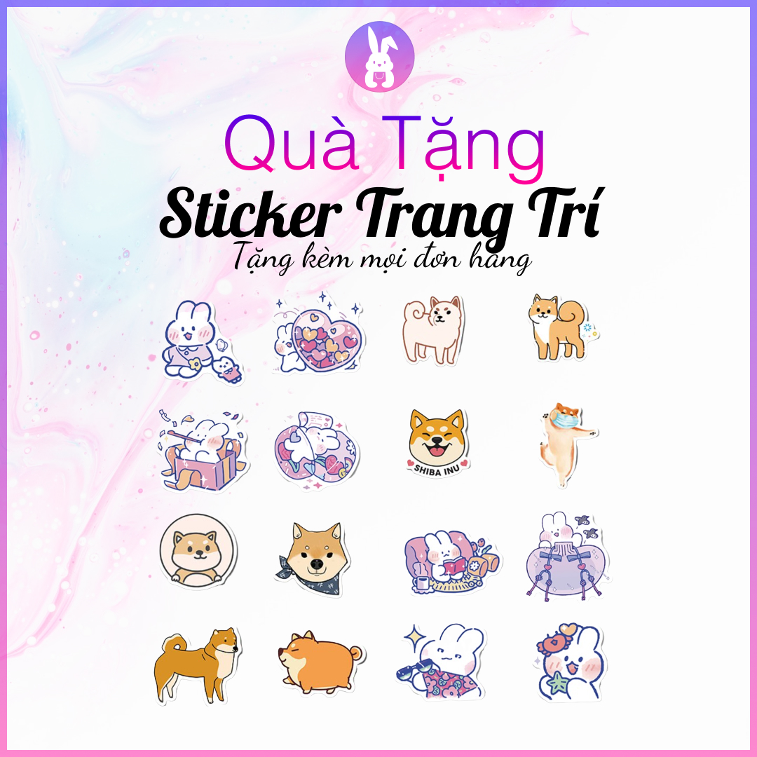 Quà tặng cho mỗi đơn hàng - Sticker dễ thương